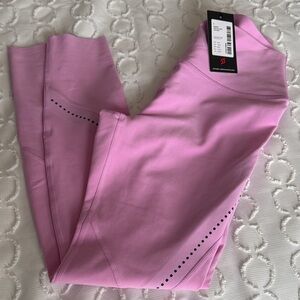 Peloton Pink Women's Leggings Cadent trailblazer legging size small - NWT